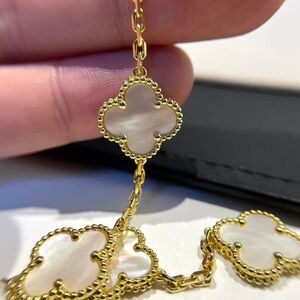 Van Cleef & Arpels four-leaf clover bracelet